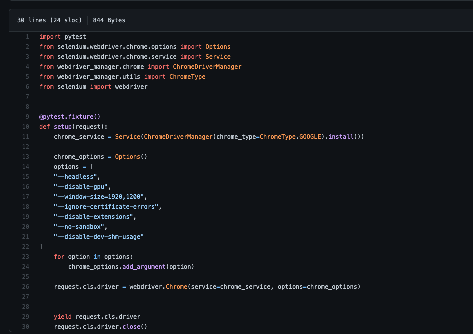 conftest.py preview